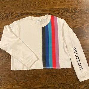 Peloton Apparel women’s crewneck sweatshirt, MED